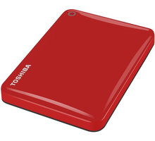 Toshiba Canvio Connect II - 500GB, červená_2063883354