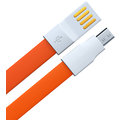 Remax datový kabel USB/micro USB, 1,2m dlouhý, oranžová