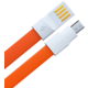 Remax datový kabel USB/micro USB, 1,2m dlouhý, oranžová