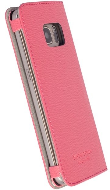 Krusell flipové pouzdro MALMÖ FolioCase pro Samsung Galaxy S7, růžová_106915958