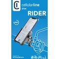 Cellularline univerzální hliníkový držák mobilního telefonu na řidítka Rider Steel, černá_2091288598