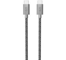 EPICO kabel USB-C, opletený, 1.8m, šedá_1017267254