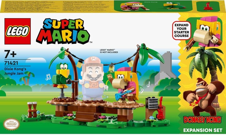 LEGO® Super Mario™ 71421 Dixie Kong a koncert v džungli – rozšiřující set_1242649513