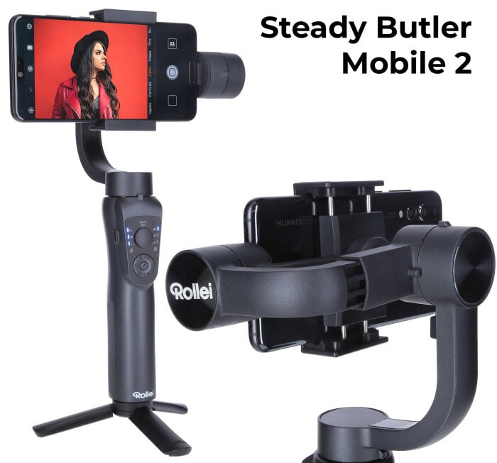 Rollei elektronický stabilizátor pro mobilní telefony Steady Butler Mobile 2_720150097