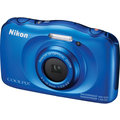 Nikon Coolpix S33, modrá + Backpack kit_127120924