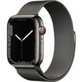 Apple Watch Series 7 Cellular, 45mm, Graphite, Stainless Steel, Milanese Loop_2147141287