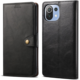 Lenuo Leather flipové pouzdro pro Xiaomi Mi 11 Lite, černá_1571214578