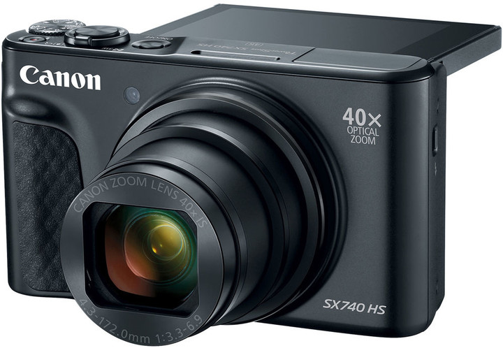 Canon PowerShot SX740 HS, Travel Kit, černá_2017225018