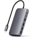 Satechi Aluminium USB-C Multimedia Adapter M1, 4K HDMI, USB-C PD 85W, USB-C data, 2x USB-A_1221243617