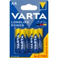 VARTA baterie Longlife Power AA, 4+2ks_1901642421
