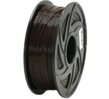 XtendLAN tisková struna (filament), PLA, 1,75mm, 1kg, černý 3DF-PLA1.75-BK 1kg