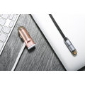 iMyMax Fast Charger Car Charger 3,4A, Micro USB/Lightning, růžová_1323864581