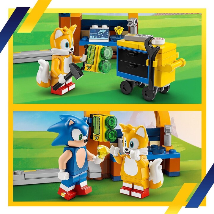 LEGO® Sonic the Hedgehog™ 76991 Tailsova dílna a letadlo Tornádo_1197559598