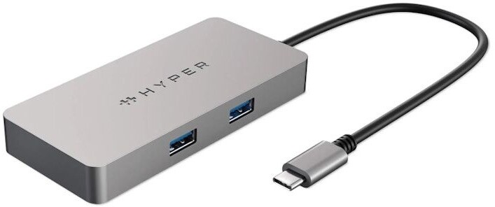 HyperDrive 5v1 USB-C Hub (WWCB), stříbrná_1217781174