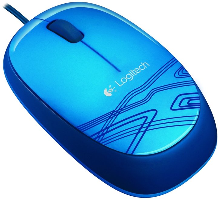 Logitech Mouse M105, modrá_579287583