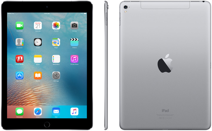 APPLE iPad Pro Cellular, 9,7&quot;, 128GB, Wi-Fi, šedá_728094986