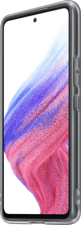 Samsung poloprůhledný zadní kryt pro Galaxy A53 5G, černá_132317200