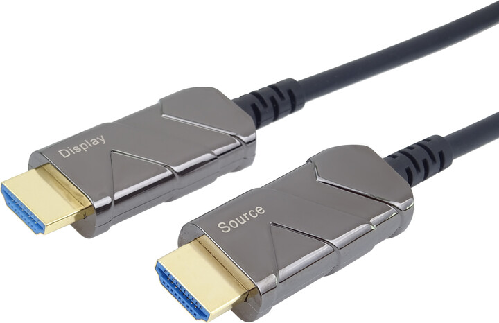PremiumCord kabel HDMI 2.1, M/M, 8K@60Hz, Ultra High Speed, optický fiber kabel,_1262680927