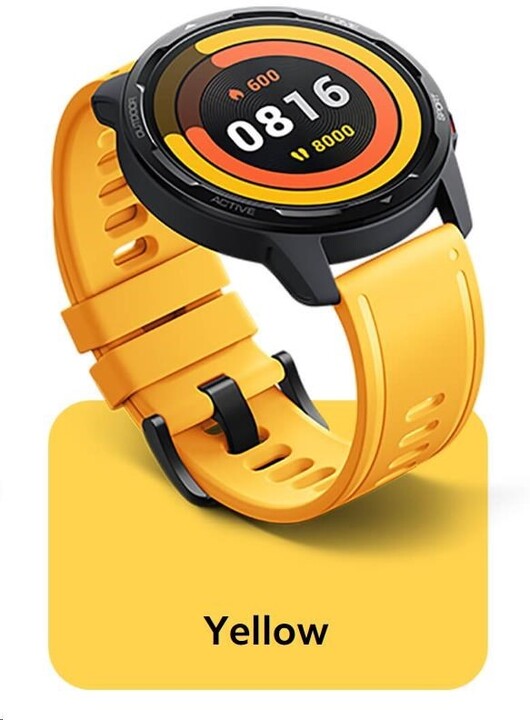 Xiaomi řemínek pro Watch S1 Active, žlutá_1555243466