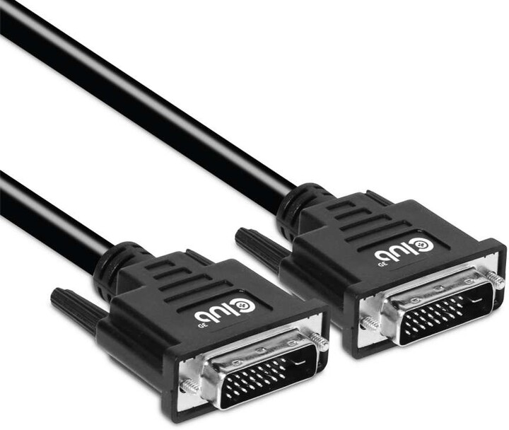 Club3D kabel DVI-D Dual Link, M/M, 3m_1287093059
