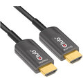 Club3D kabel HDMI AOC, M/M, 4K@120Hz, 8K@60Hz, Ultra High Speed, aktivní, optický, 20m, černá_664216682