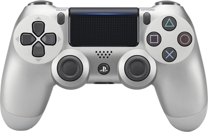 Sony PS4 DualShock 4 v2, stříbrný_1700015122