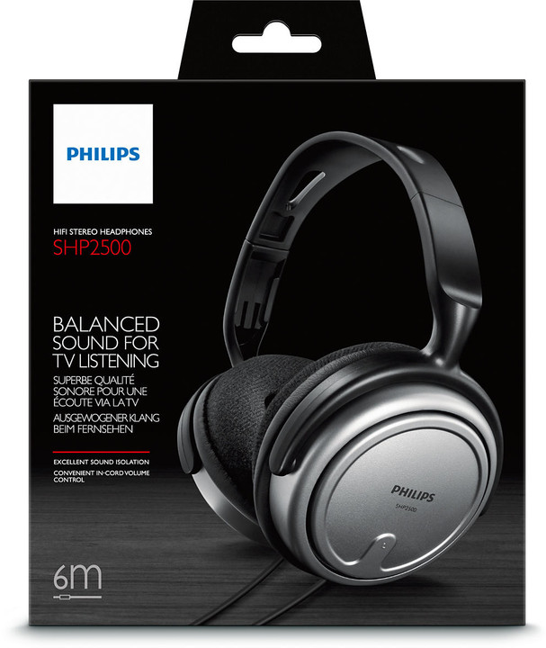 Philips SHP2500, stříbrná_1581018351