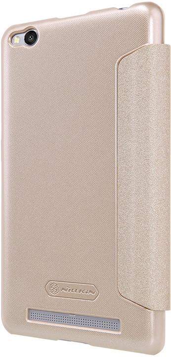 Nillkin Sparkle Leather Case pro Xiaomi Redmi 3/3S, zlatá_1992699056