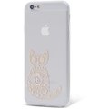 EPICO pružný plastový kryt pro iPhone 6/6S HOCO CAT - transparentní bílá_20289888