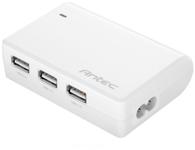 Antec Hub Charger, 4x USB, bílá_2123814844