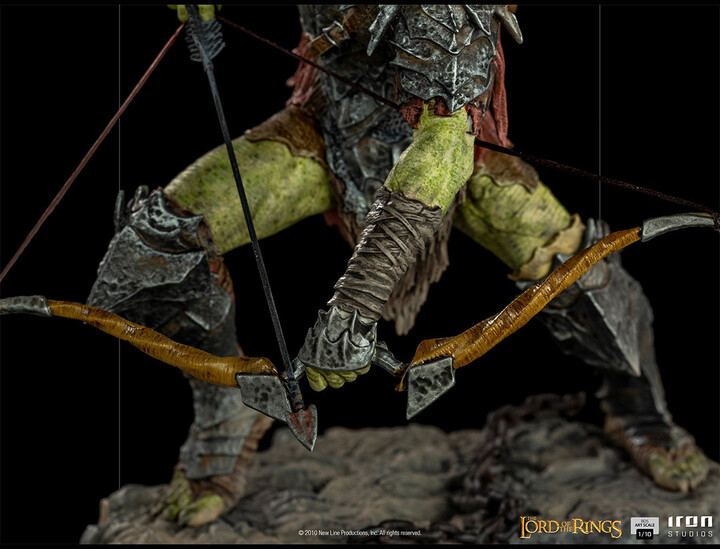 Figurka Iron Studios Lord of the Rings - Archer Orc BDS Art Scale, 1/10_1275649695