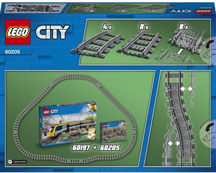 LEGO® City 60205 Koleje 20 kusů kolejí_2060295496
