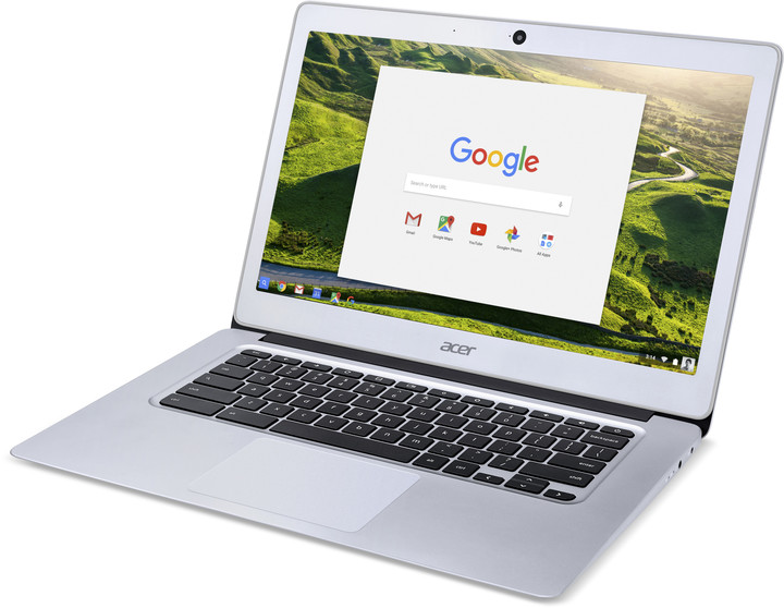 Acer Chromebook 14 celokovový (CB3-431-C8AL), stříbrná_313375000