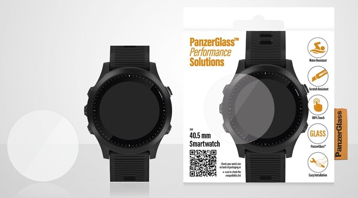 PanzerGlass SmartWatch pro různé typy hodinek (40.5mm), čiré_473447288