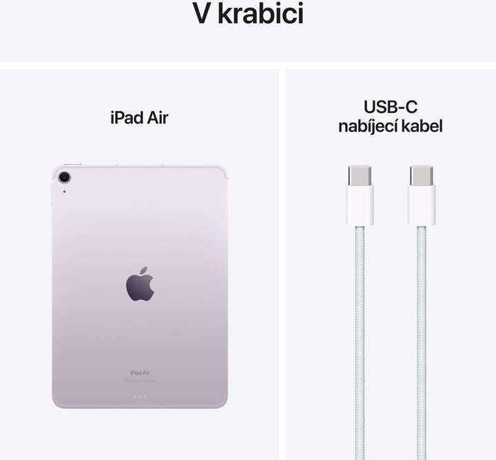 Apple iPad Air Wi-Fi + Cellular, 11&quot; 2024, 1TB, Purple_1128765759