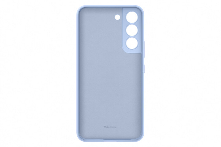 Samsung silikonový zadní kryt pro Galaxy S22, světle modrá_1025109859