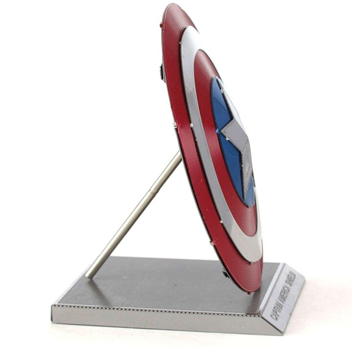 Stavebnice Metal Earth Marvel: Captain America - Shield, kovová_833531554