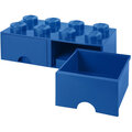 Úložný box LEGO, 2 šuplíky, velký (8), modrá_489282014