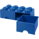 Úložný box LEGO, 2 šuplíky, velký (8), modrá_489282014
