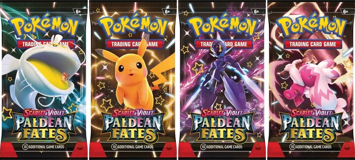 Karetní hra Pokémon TCG: Paldean Fates - Tech Sticker Collection Shiny Maschiff_345765208