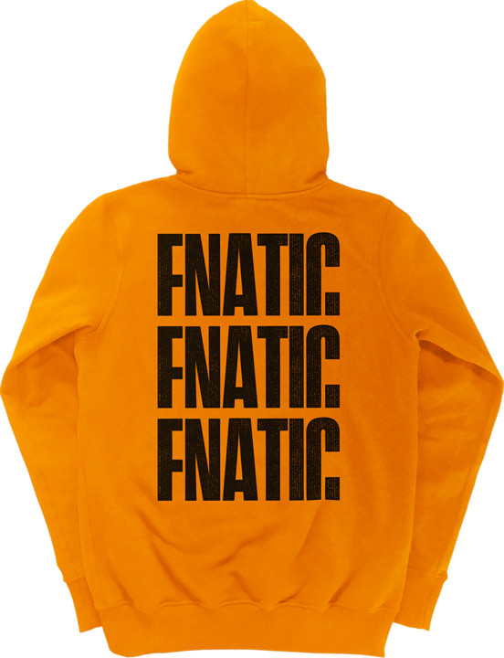 Mikina Fnatic Triple, oranžová/černá (XL)_545769539
