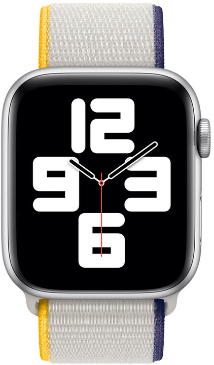 Apple řemínek pro Watch Series, provlékací, sportovní, 44mm, bílá_337297833