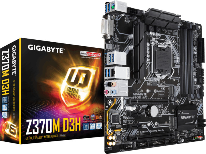 GIGABYTE Z370M D3H - Intel Z370_445452241