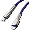 BASEUS kabel Cafule USB-C - Lightning, nabíjecí, datový, PD 20W, 1m, fialová_555295837