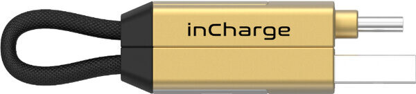 inCharge nabíjecí a datový kabel 6v1, zlatá_854919217