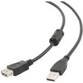 Gembird CABLEXPERT kabel USB A-A 4,5m 2.0 prodlužovací HQ s ferritovým jádrem_985745767