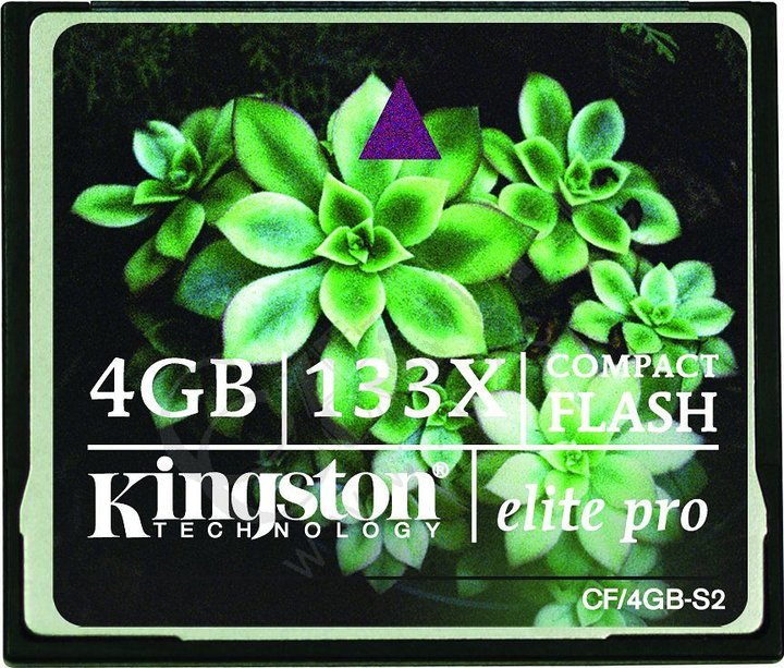 Kingston CompactFlash Elite Pro 133x 4GB_1537735090