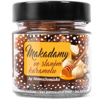 GRIZLY Makadamy ve slaném karamelu s medem, ořechy, 125g_757958421