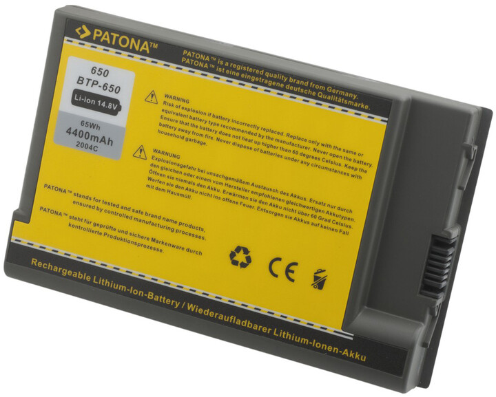 Patona baterie pro ACER, TM 660/6000/800 4400mAh Li-Ion 14,8V_889426403