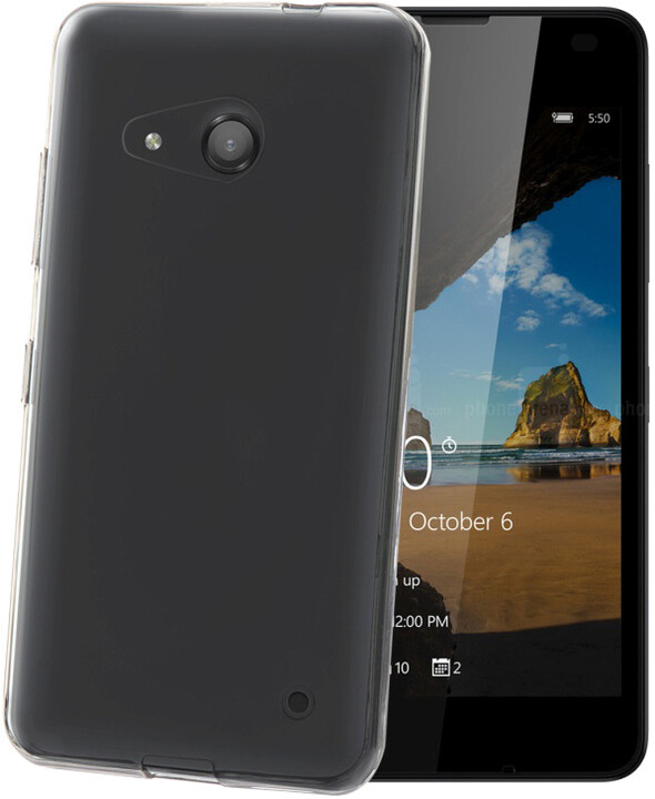 CELLY Gelskin TPU pouzdro pro Microsoft Lumia 550, bezbarvá_840244456